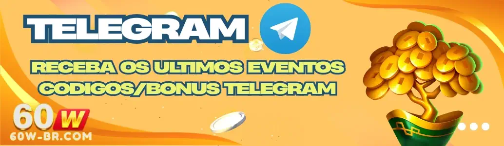 Participe do Canal do Telegram para Garantir Bônus Exclusivos banner